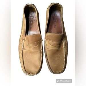 Clark’s men moccasin leather upper shoes